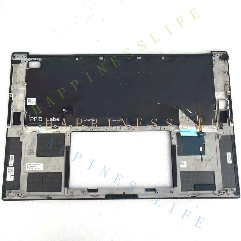 Y... DKFWH New Palmrest Upper Case US Intl Backlit Keyboard For Dell XPS 15 9500 9510