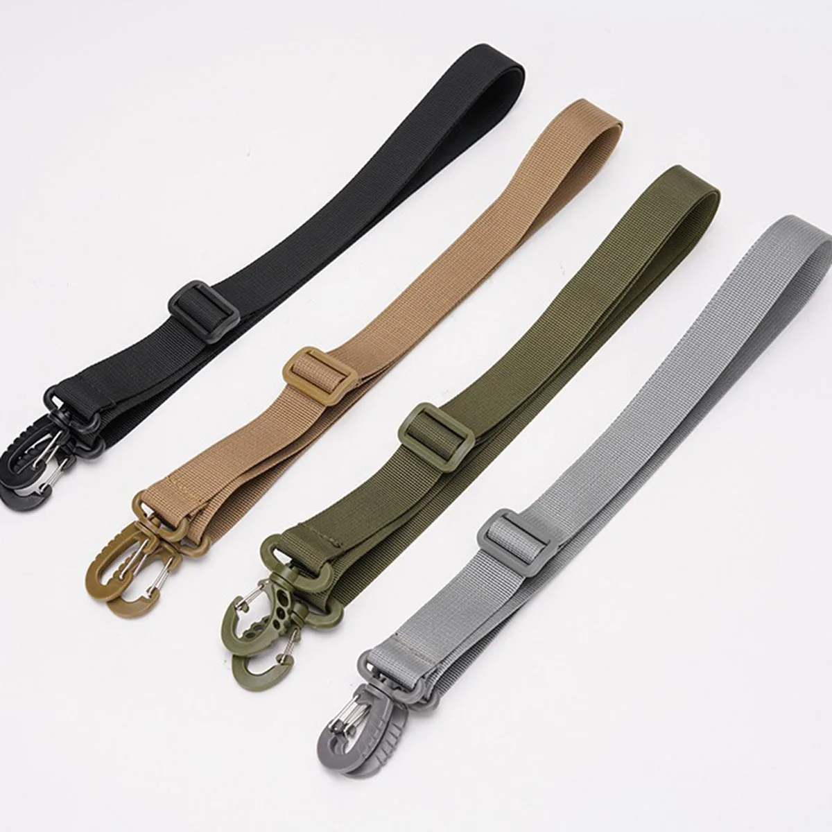 حقيبة كتف مفردة محمولة قابلة للتعديل مع حزام نايلون للرياضات الخارجية وحقيبة كروس تكتيكية للمشي لمسافات طويلة والسفر