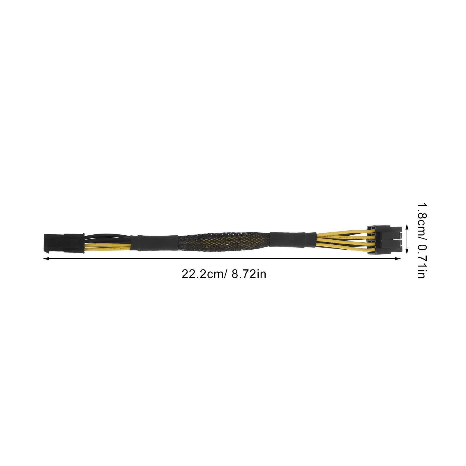 

Power Adapter Cable for GPU Extension Conversion Desktop Motherboard Power Supply Cord Splitter Pci Graphics Card