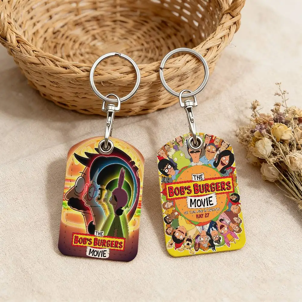 كارتون B-Bobs B-Burgers رائع الأكثر مبيعًا غطاء بطاقة هوية حافلة الطالب باب الوصول إلى المدرسة بطاقة الائتمان الواقية #4