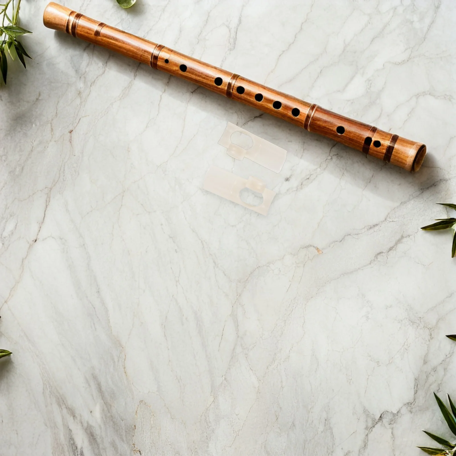 

2Pcs Flute Blowing Nozzle Mouthpiece Protector Clip on Wind Director for Chinese Flute Practice Training Accessory Repair Tool