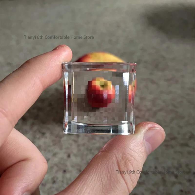 

Уникальная пиксельная художественная игрушка, кристаллический пиксельный камень, фильтр для фотографий, подарок премиум-класса для пар и любителей фотографий