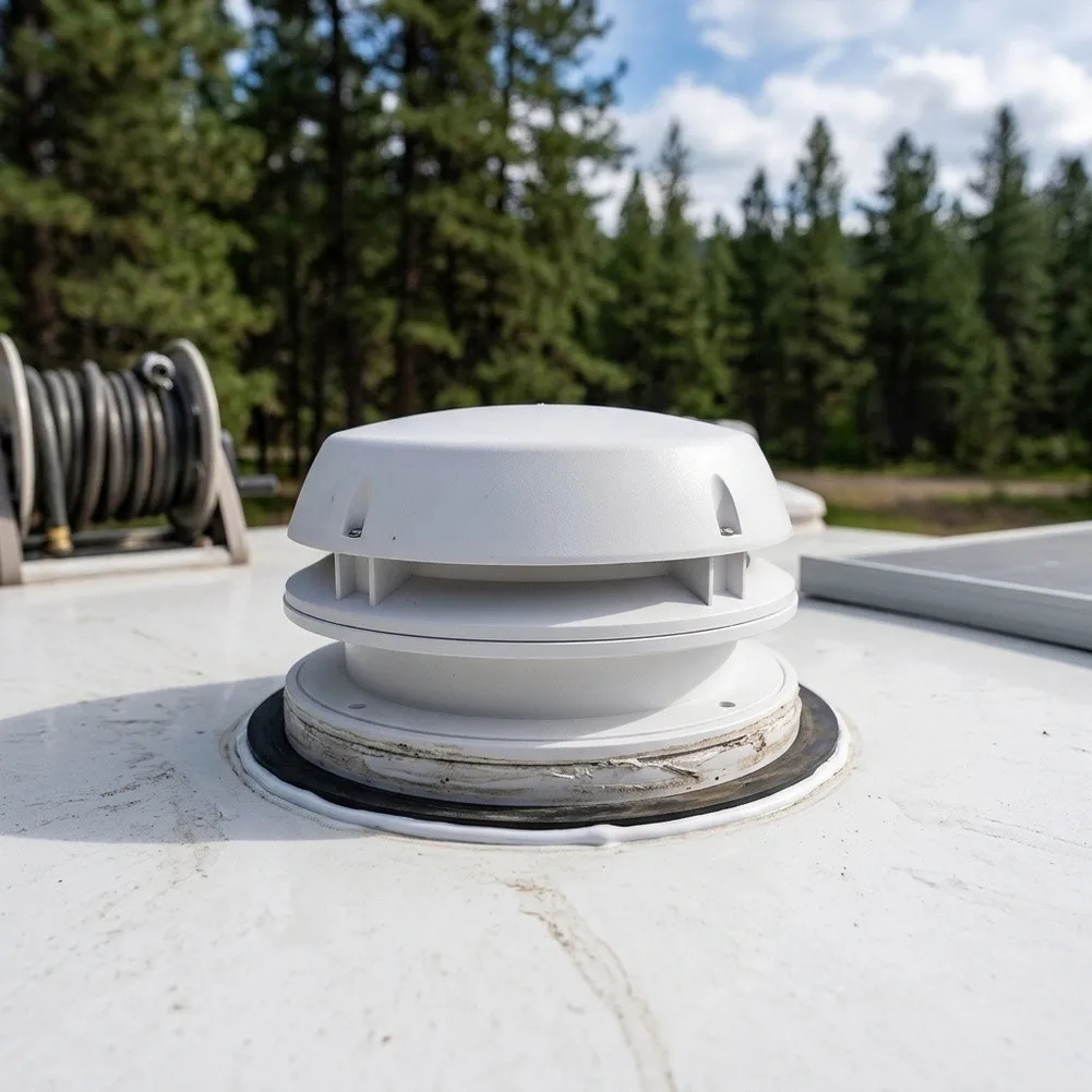 Stainless Steel Filter LED Ventilation Cap For Nighttime Bathroom Use Ventilation Cap For Vehicles Ventilation Cap