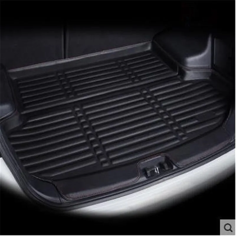 

for Peugeot 207 Sedan 2006-2013 Car-styling Car Rear Boot Liner Trunk Cargo Mat Tray Floor Carpet Mud Pad Protector