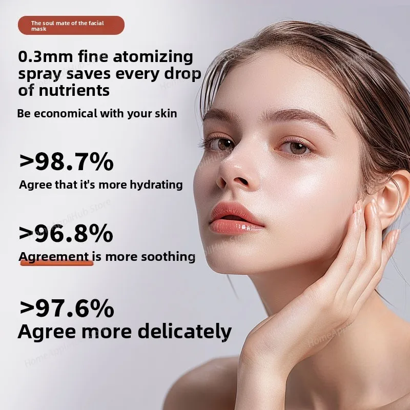 Facial Steamer Hot Cold Warm Sprayer - At-Home Facial Beauty Device for Hydration and Pore Opening face mist skin care