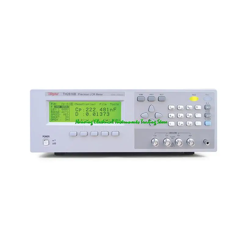 

TH2816B LCD precision LCR Meter 50-200KHz 37 points Capacitance Inductance Resistance Tester accuracy: 0.1%