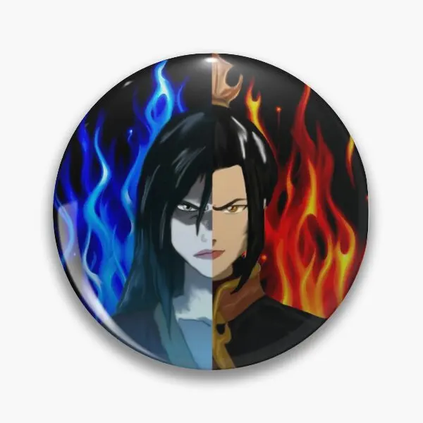 Azula Fire Princess Fire Lord Azula Sp  Soft Button Pin Hat Jewelry Decor Collar Brooch Fashion Cartoon Gift Funny Clothes Metal