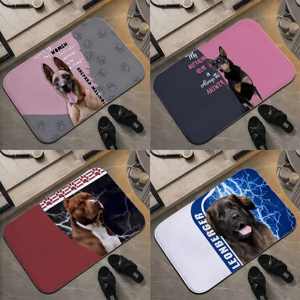 

Коврик для пола с милой собакой, большие ковры с принтом, ковры для комнаты и спальни, противоскользящие дверные коврики для ванной комнаты, маленькие ковры