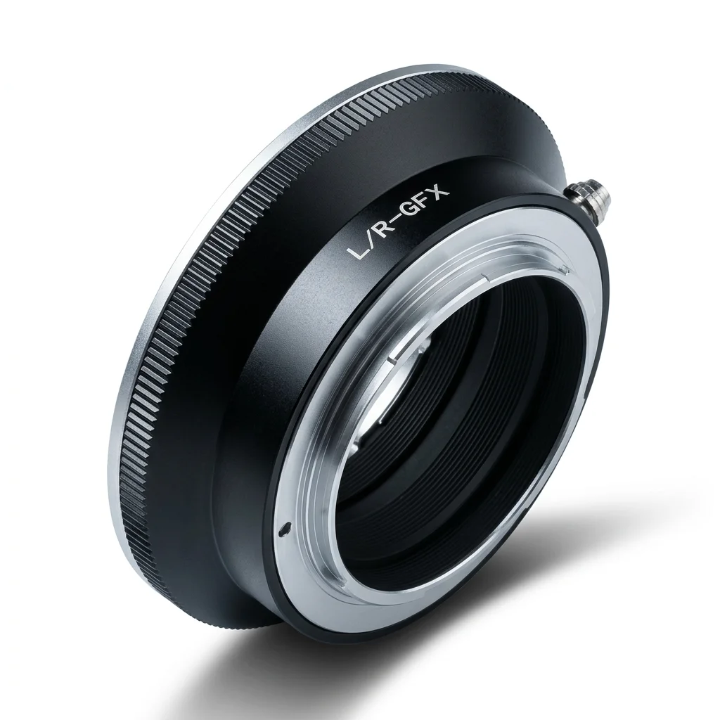 

Адаптер крепления объектива Leica R на Fujifilm GFX R-GFX для GFX100S, GFX50S, GFX50R, GFX50SII