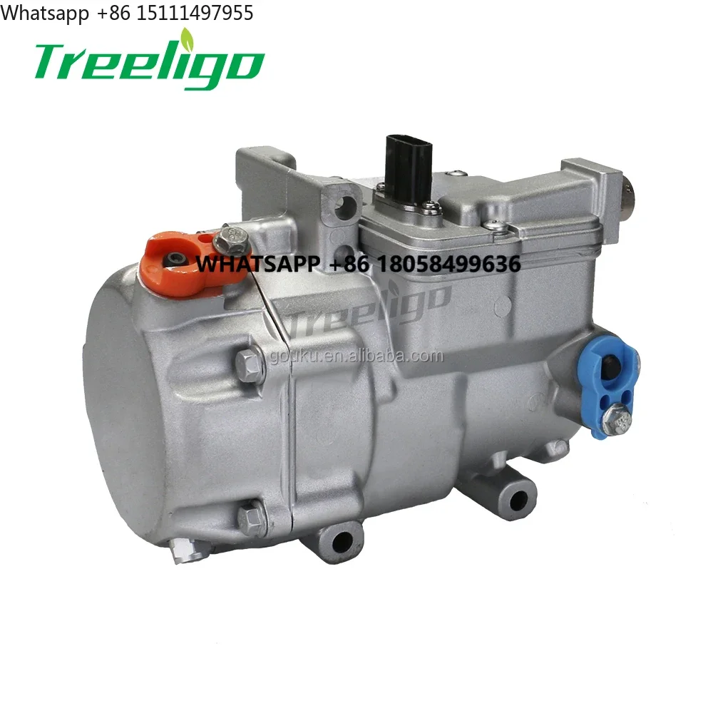 EV Vehicle Auto Electric air Conditioner Compressor 80v 34cc for Refrigerator Truck Bus