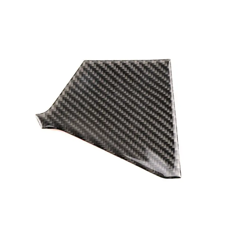 

4pcs Carbon Fiber/Piano Black Car Interior Instrument Button Panel Trim Accessories For Audi A3 8Y S3 2021 2022 2023 2024 2025