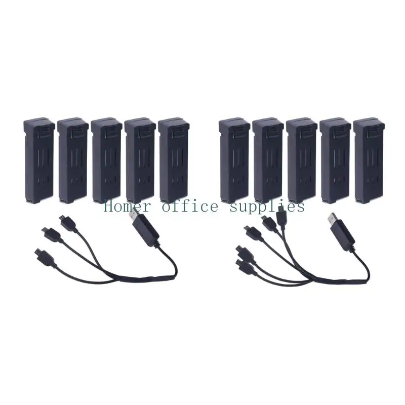 

K43B Quadcopter Spare Battery Charging Cable 3.7V 1800mAh Lithium Polymer Replaces
