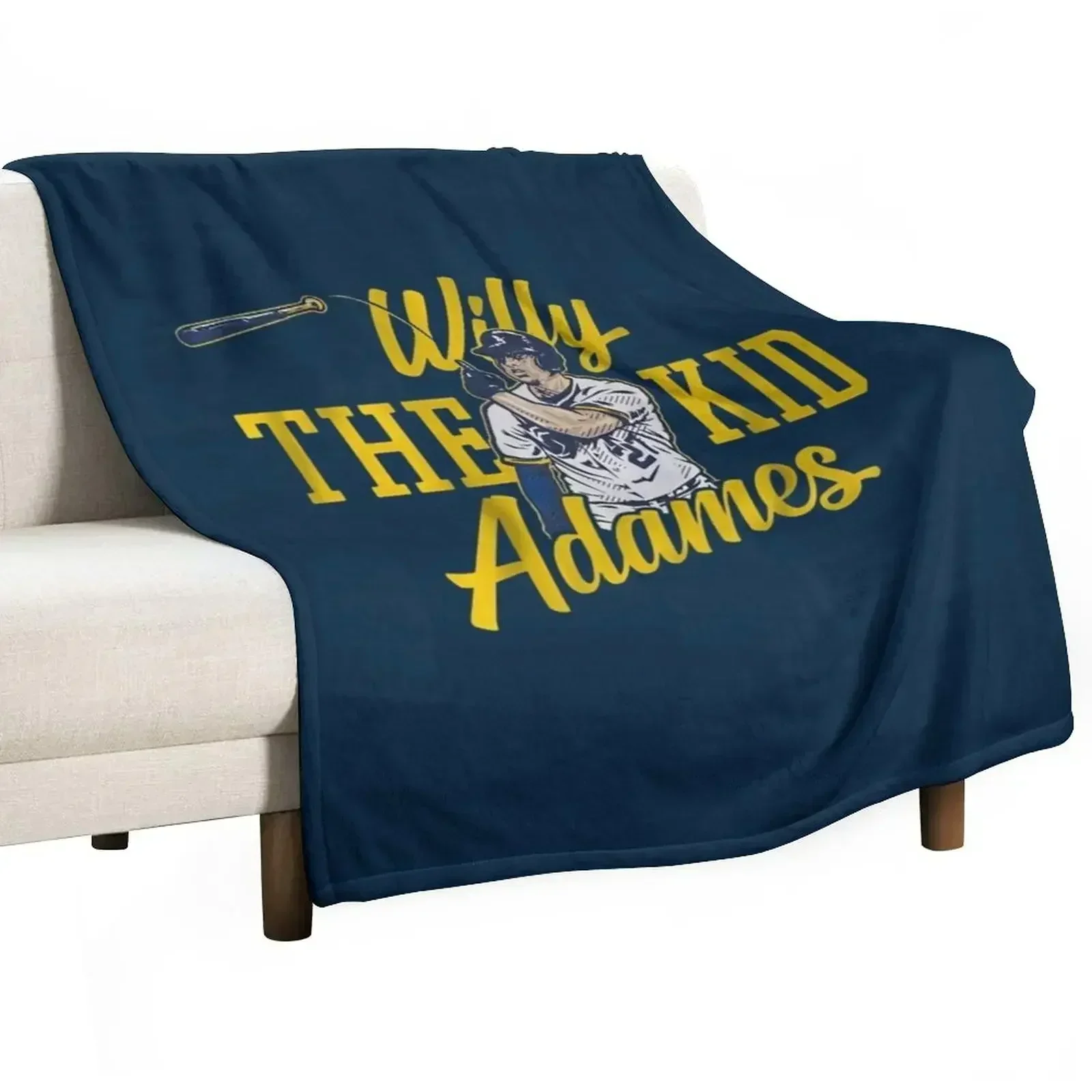 Willy the kid Adames Throw Blanket Luxury Throw for winter Blankets For Baby Furrys Thermal Sofas Blankets