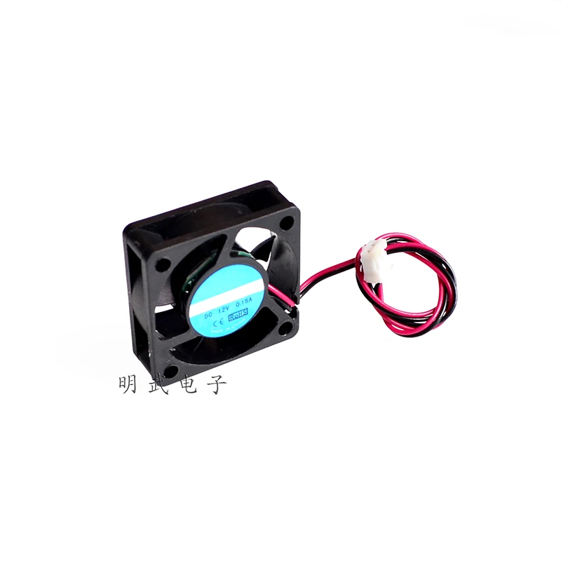 3D Printer Accessories Extruder Small Cooling Fan 12V dual-line 3010 Fan With Fan Cover