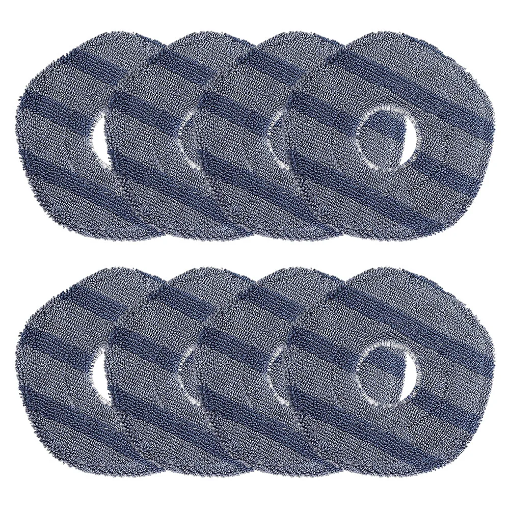 For Eufy-Compatible Microfiber Mop Cloths for X10 Pro For X9 Pro For Omni Robot Vacuum Floor Cleaning Supplies