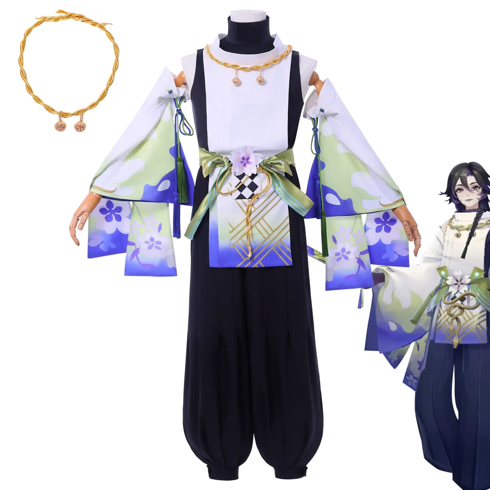 

Game Onmyoji Cosplay Hot Halloween Christmas Party Role Play Vengeful Hannya Cosplay Game Animation Role Playing Clothing wig