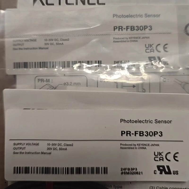 

1 шт. новый фотоэлектрический переключатель PR-FB30P3 PRFB30P3