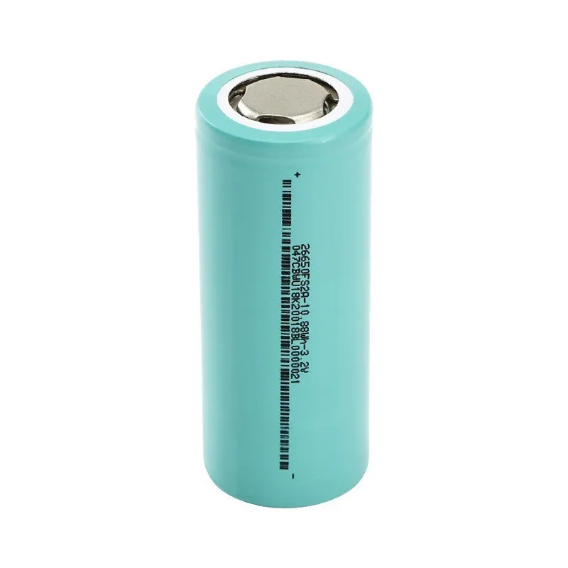 Manufacturer wholesale 26650 Li-ion battery 3600mAh Li-ion battery digital electronic product 3.2V flat head rechargeable batter