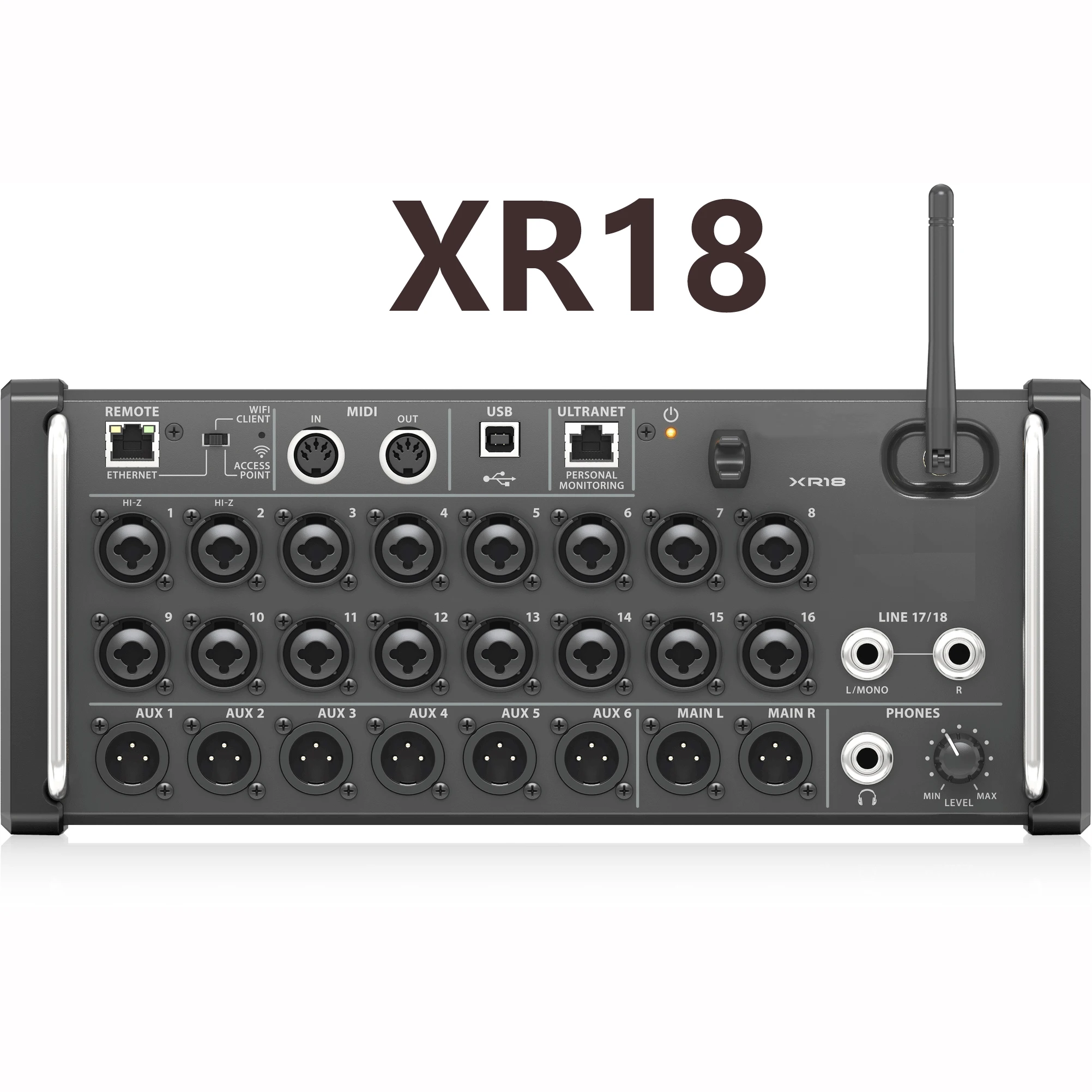 XR18 Professional Audio Console Mixer Board for Studio Sound & DJ Recording Car Audio System