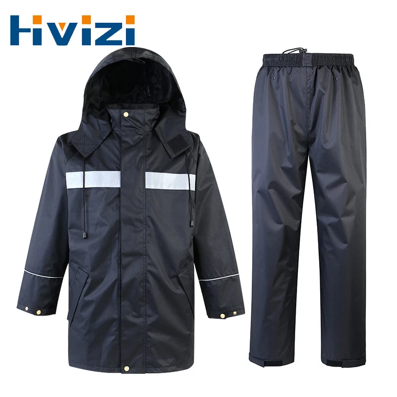 

Reflective Clothing Raincoat Men Waterproof Motorcycle Raincoat Women Jacket And Pants Sets Hi Vis Workwear For Outdoor Work