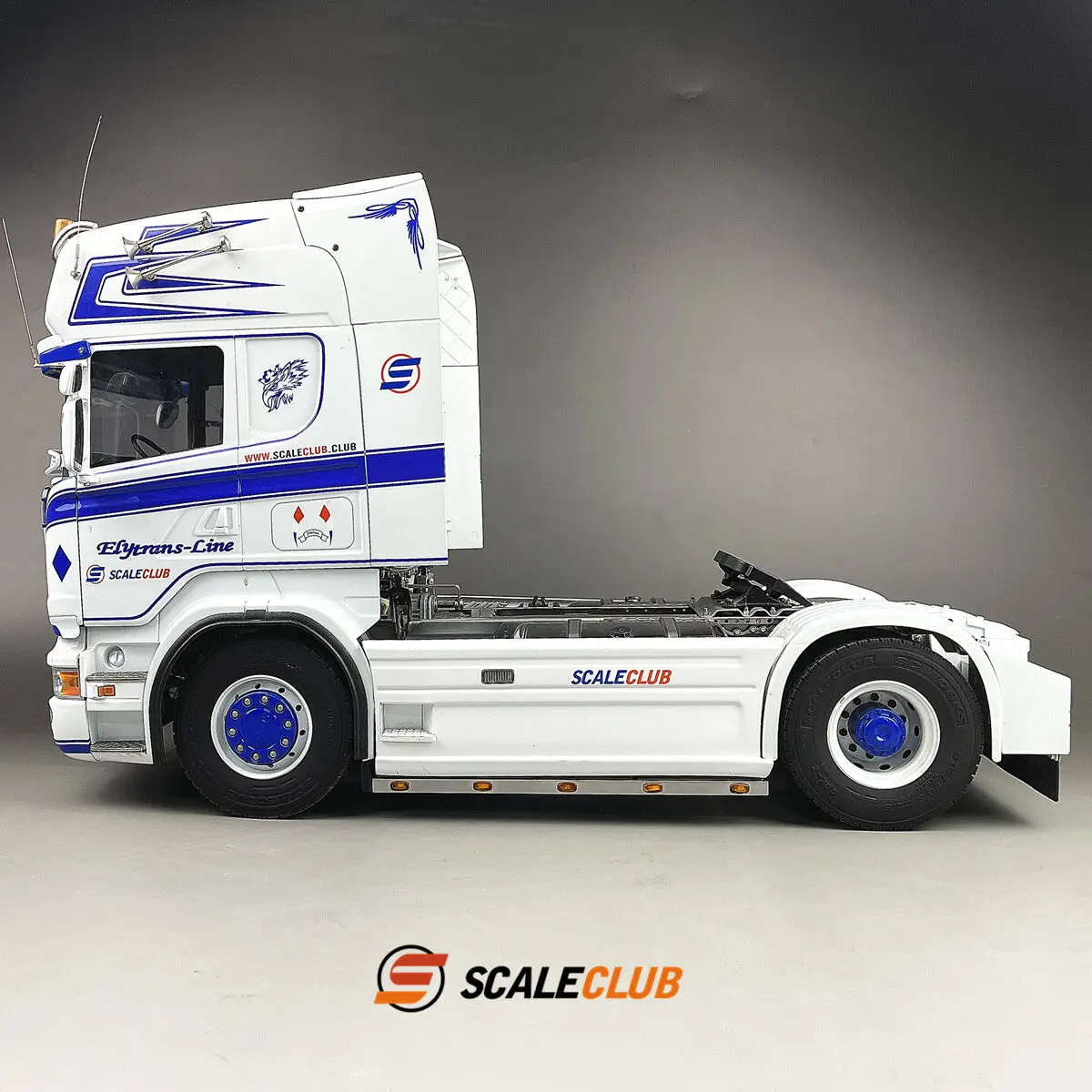 Scaleclub 1/14 Truck voor Scania zijpaneel lichtspoiler voor LESU Tamiya-model