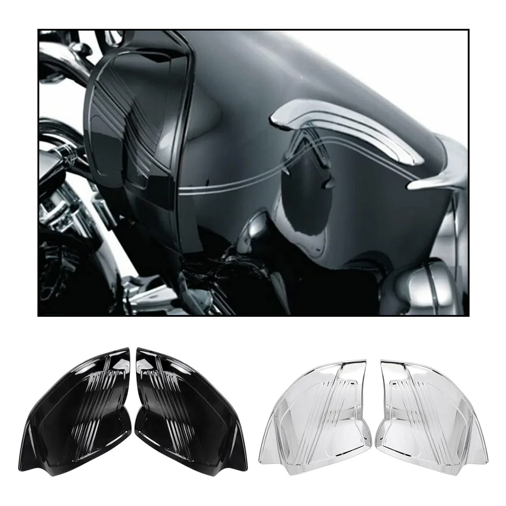 

2PCS Upper Side Inner Fairing Covers Fit for Harley Touring Electra Glide Tri Glide/for Harley Touring Tri Glide 2009-2013