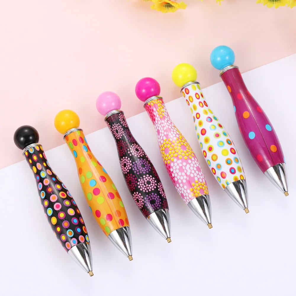 HOMFUN DIY Resin Diamond Painting Pen Tools Bowling Style Pens Gem Picker Diamond Embroidery Accessories Mosaic Point Drill Art