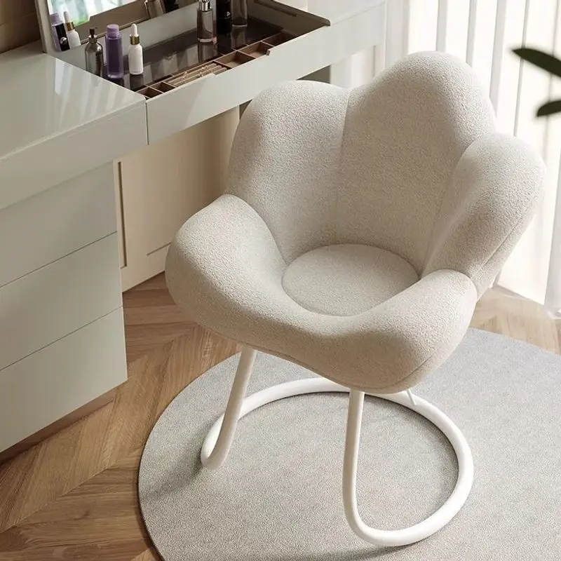 Girls bedroom Internet celebrity cream wind, rotatable back chair, sunflower chair