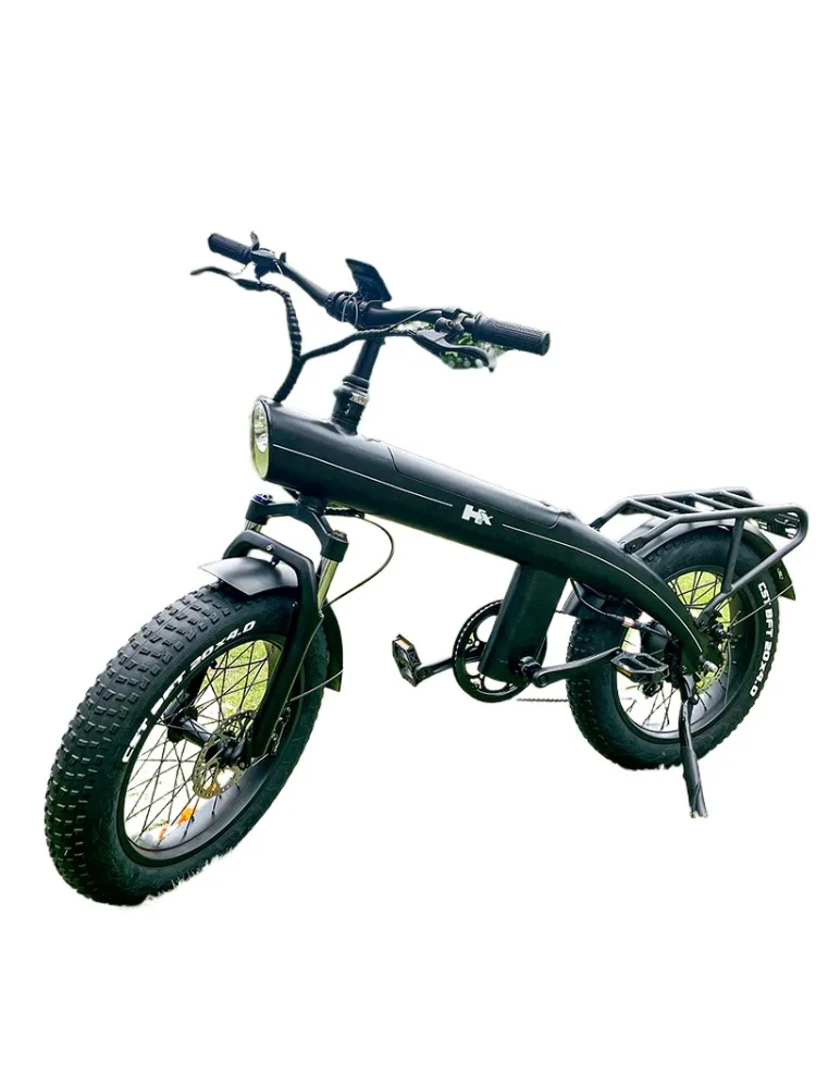 AliExpress NONE 750W Fat Tire Electric Bike 20 Inch 45km/h High Speed E-bike Off-road Mountain City Cargo Bicycle Adults Bicicleta Electrica MTB