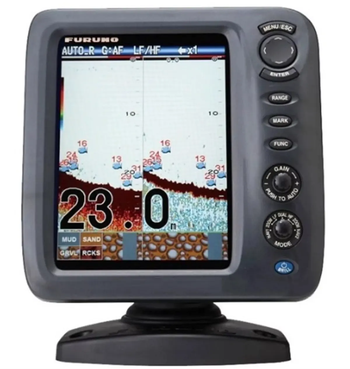 Kolorowy wyświetlacz LCD 5,7 cala 600 W 50 i 200 KHz Echo Sounder Fish Finder Elektronika morska Zgodność z nawigacją morską