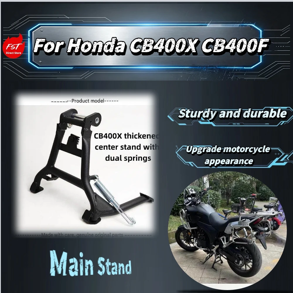 For Honda CB400X CB400F Modified Center Stand Main Kickstand Support Bracket Frame Accessories Mod Accessories