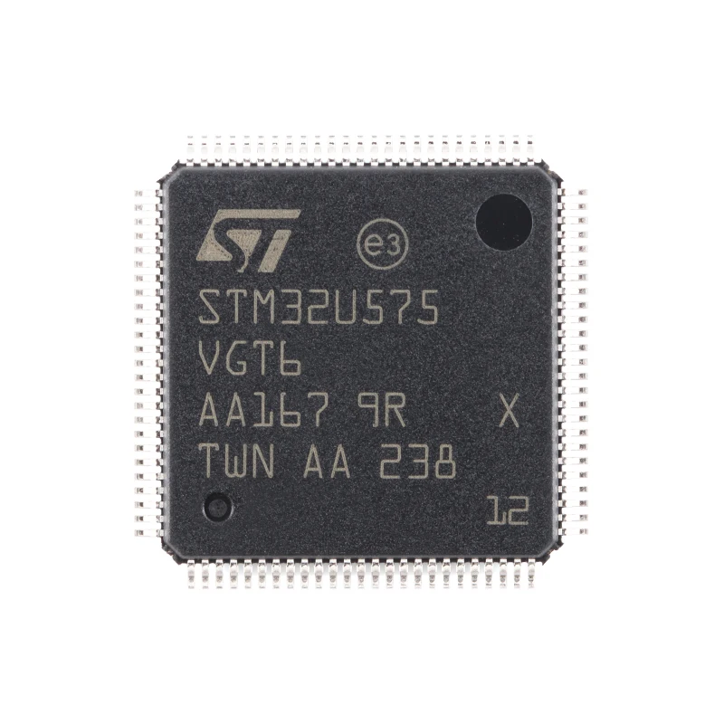 الأصلي STM32U575VGT6 LQFP-100 ARM Cortex-M33 32 بت متحكم-MCU