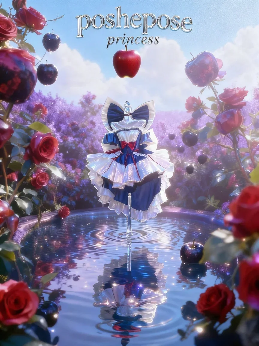 

2026 Высококачественное бальное платье в стиле принцессы, новое милое милое платье с открытыми плечами и большим бантом на день рождения, женское платье Лолиты