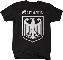 Germany German Imperial Eagle Crest T Shirt. Short Sleeve 100% Cotton Casual T-shirts Loose Top Size S-3XL