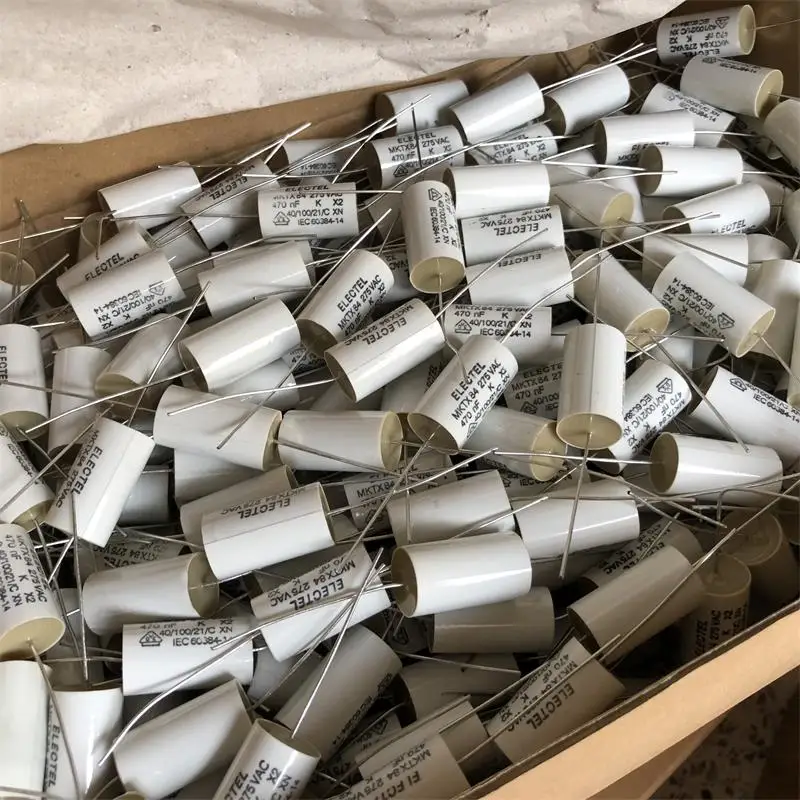 Audio Film Capacitor for Coupling, ELECTEL MKTX84 0.47UF 400V 275VAC Non-polar  30pcs