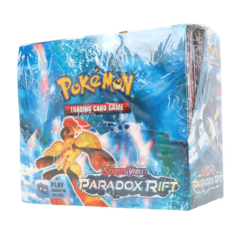 360Pcs English version Pokémon TCG: Scarlet Violet Paradox Rift Booster Box Pokemon Cards 36 Pack Box