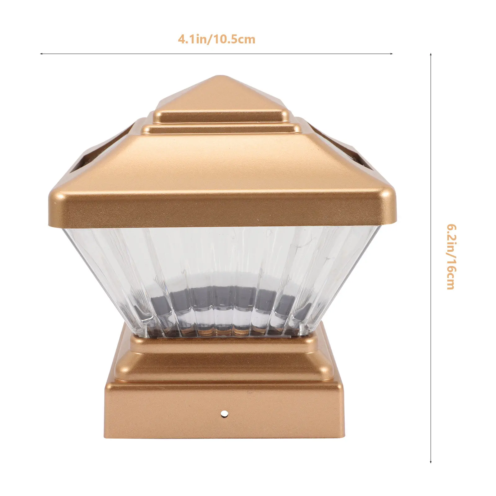 Solar Powered Outdoor Column Lamp Waterproof Garden Floor Lamp Decor for Lawn Park Residential Area Exquisite Workmanship Stable