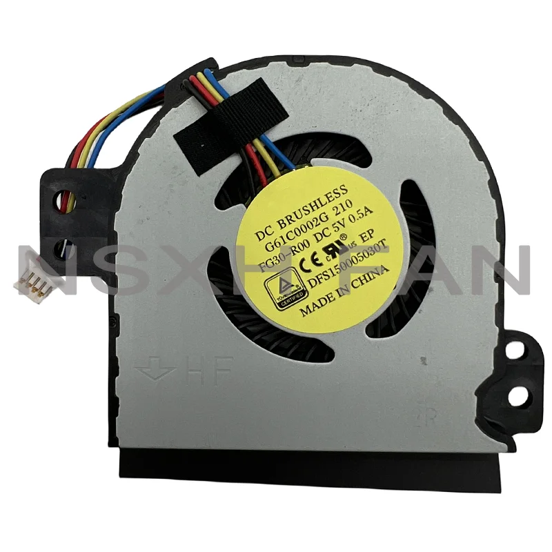 Ventilador de refrigeración de CPU, radiador de R50-B para C50, R50-B-10G, G61C0002G, G61C0002G110, G61C0002G210, DFS150005030T