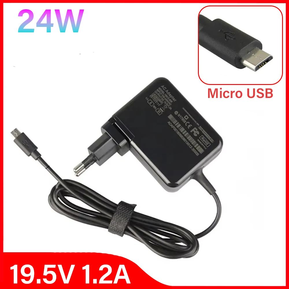 19.5V 1.2A Tablet Charger AC Power Adapter Supply For Dell Venue 11 8 7 Pro 5130 7130 7139 7140 HA24NM130 077GR6 0KTCCJ 3JJWF
