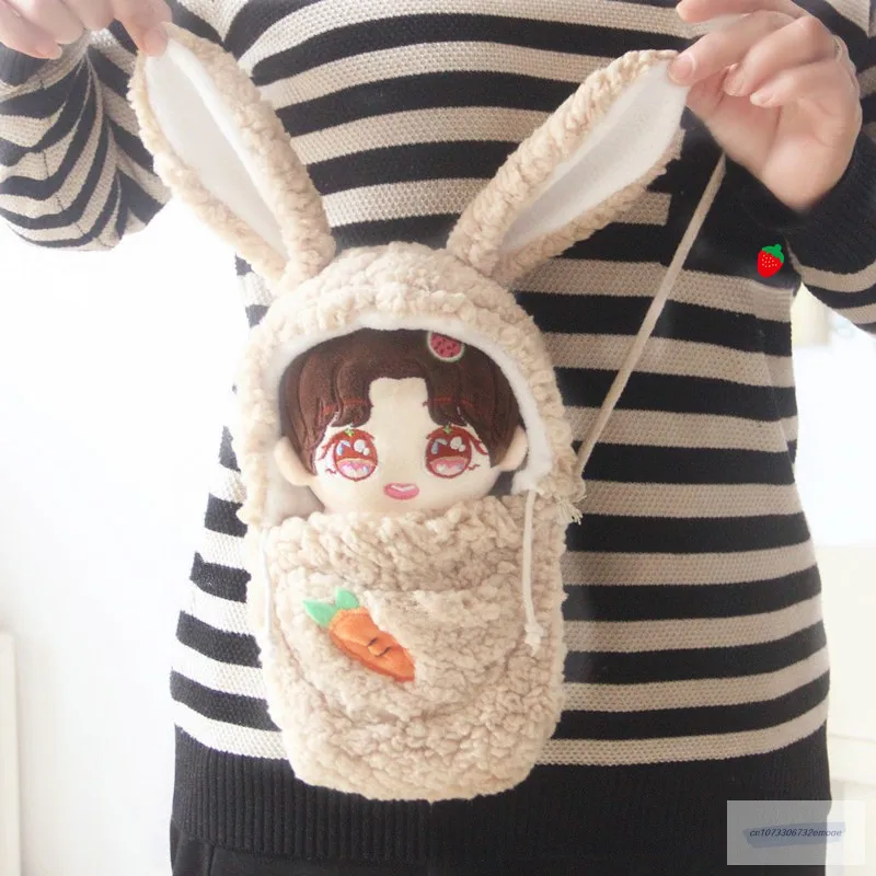 20cm Doll Plush Doll's Clothes Lovely Doll Bag Stuffed Toys Dolls Accessories for Korea Kpop EXO Idol Dolls toys Gift