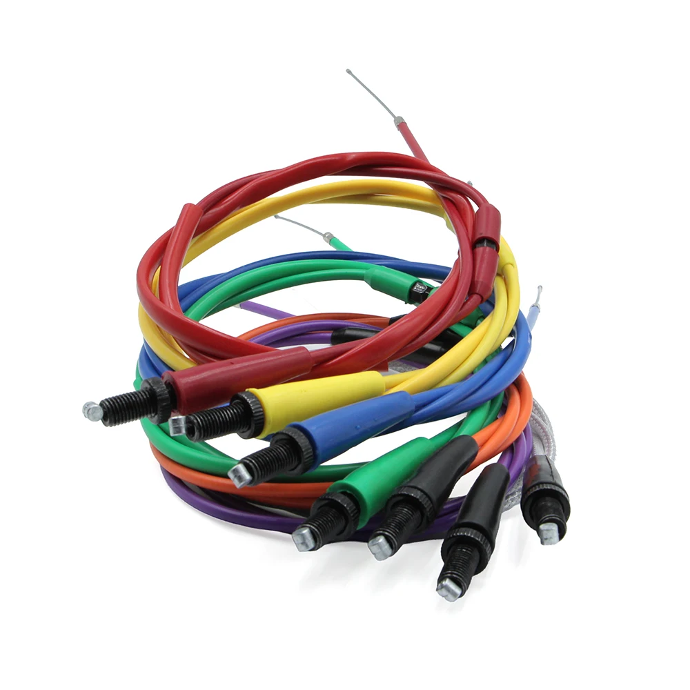 Universal Motorcycles Accelerator Straight Connection Throttle Cable 1300MM For Yamaha Kawasaki KTM Honda Suzuki Dirt Pit Bike