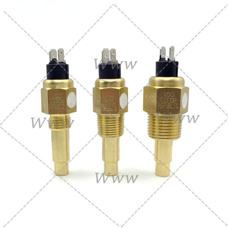 VDO 3/8 NPT 17mm Thread Diesel Engine Oil and Water Temperature Sensor Generator Set Part