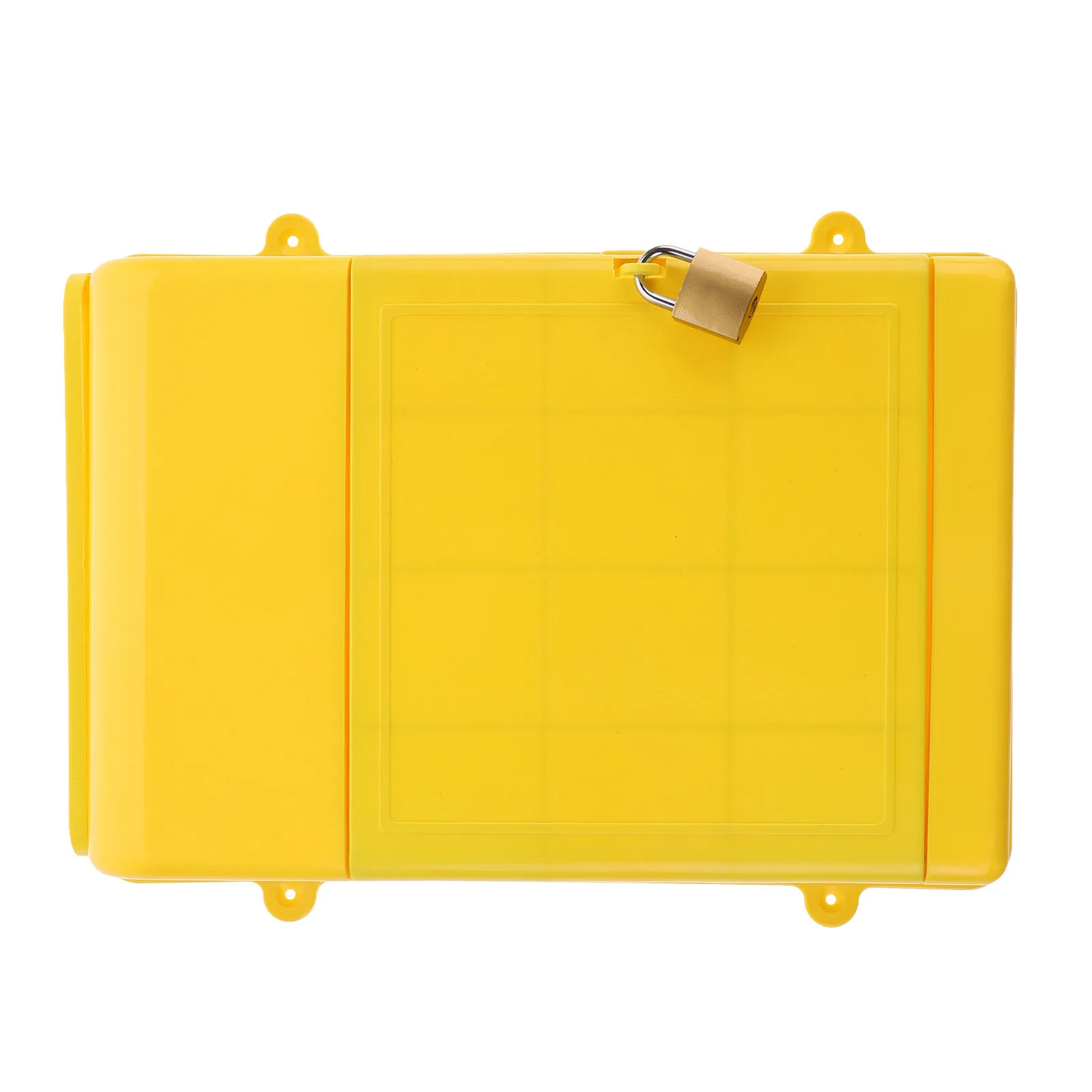 Lockable Public Reports Wall Mount Letter Box Voting Suggestion Mailbox Box for Home Office Use Wall Mount Mailbox