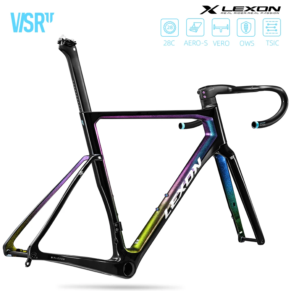 Lexon VISR カーボンロードバイク 2025 Lexon VISRT Carbon Road Bike Frame Disc Brake Aero Full