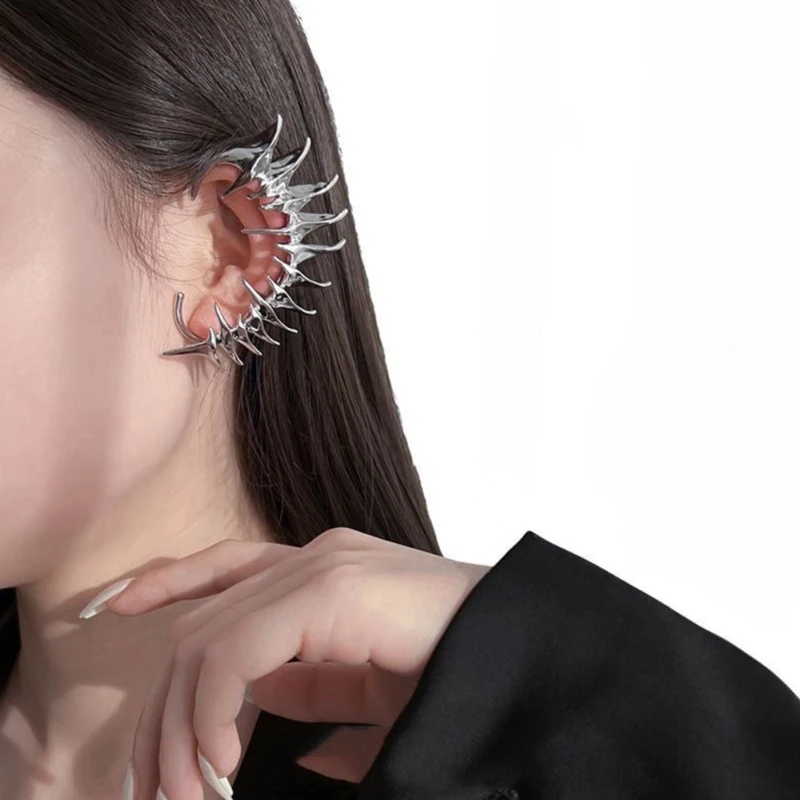 Special-shaped Cuff Earrings Ear Cuffs Women Party Jewelry Ear Cuffs Ear Clip D5QB image 4