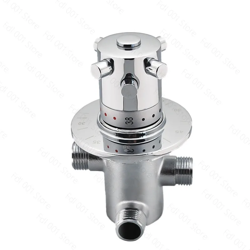 Installed thermostatic mixing valve Shower into the wall thermostatic room Bath  screen Bath automatic temperature control valve