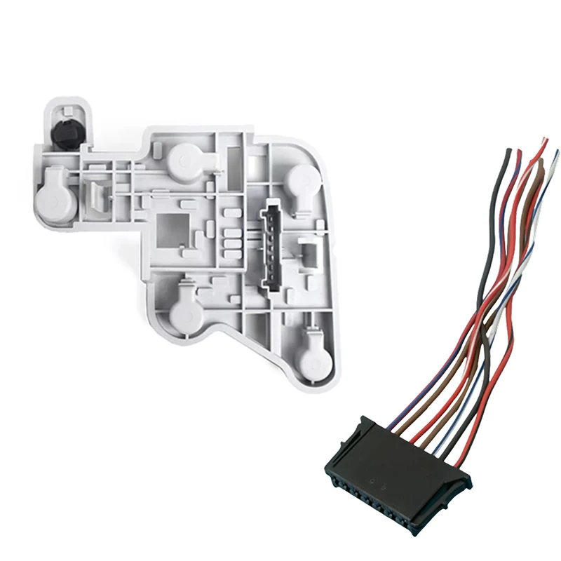 NEW For Mercedes-Benz W204 C-Class LH Rear Lamp Bulb Holder & Bulbs With Wiring Plug Harness A2048201500 A2048201600
