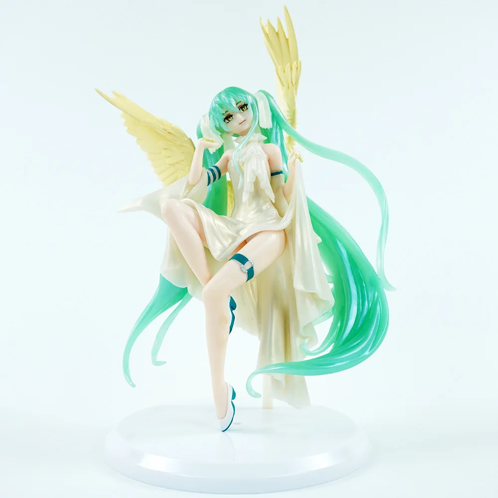 Hatsune miku família modelo anime menina figuras série escuridão miku figuras de ação nova forma boneca brinquedos presente decoração desktop