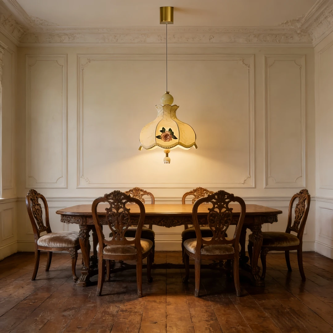 ثريا أنيقة بتصميم الوردة، طراز - مراجعة Decor Timeless Lighting وسعره