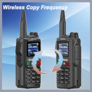 UV18 Pro Max GPS Baofeng Walkie Talkie ستة موجات AM FM عالية الطاقة لاسلكية نسخ تردد NOAA 999CH طويلة المدى UV-17 Pro راديو أفضل 10 هوائي راديو FM طويل المدى مبيعا - No7